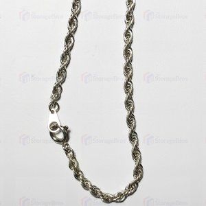 Stainless steel bracelet braided chain